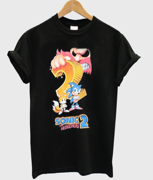 sonic the hedgehog 2 t-shirt