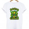 squad goals ninja turtle t-shirt