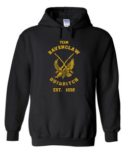 the ravenclaw quidditch est 1092 hoodie