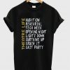 theatre life t-shirt