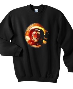 tiger astronaut sweatshirt