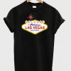 welcome to fabulous las vegas nevada t-shirt