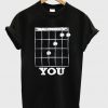 you guitar t-shirt