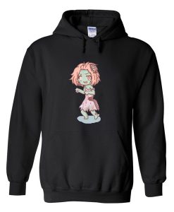 zombie girl anime hoodie