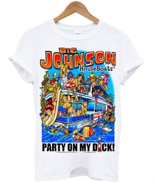 big johnson house boats t-shirt