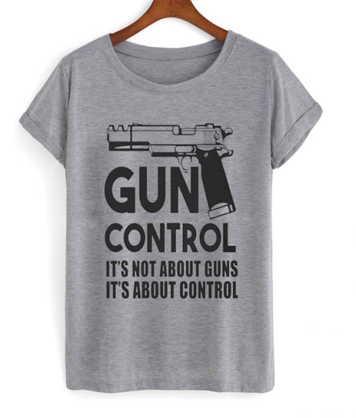 gun control t-shirt