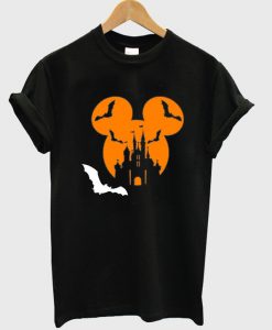 mickey had halloween t-shirt