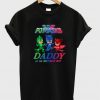 pj masks daddy of the birthday boy t-shirt