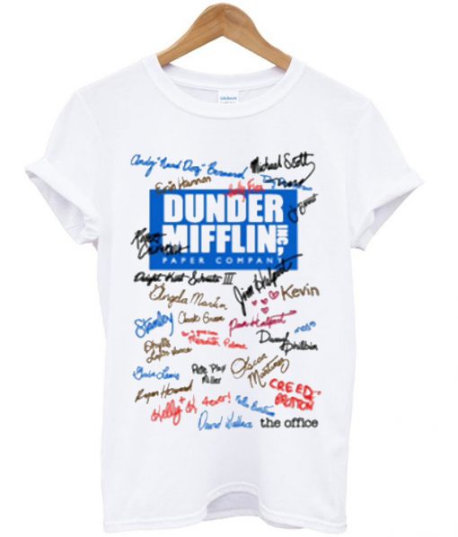 dunder mifflin the office t-shirt