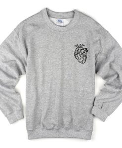 heart sweatshirt