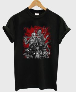 horror squad parody t-shirt