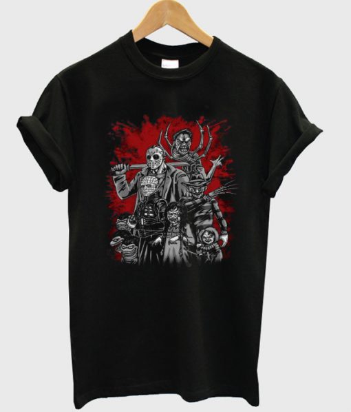 horror squad parody t-shirt