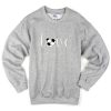 soccer love sweatshirt