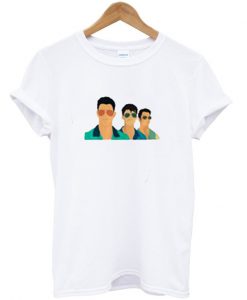 jonas brothers three chick t-shirt