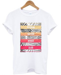 redrum nation beach club t-shirt