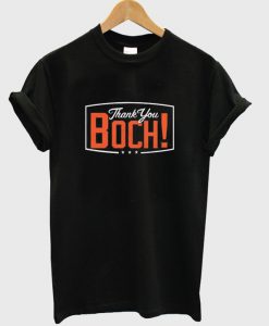 thank you boch t-shirt