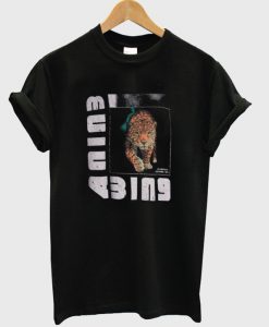 anine bing wild cat t-shirt