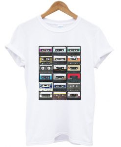 cassette tape retro t-shirt