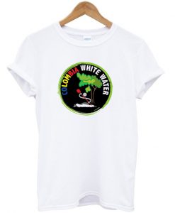 colombia white water t-shirt