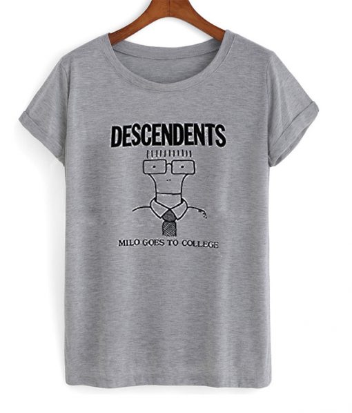 descendents milo goes to college t-shirt