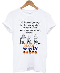 diary of a wimpy kid movie t-shirt