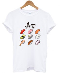 japanese sushi t-shirt