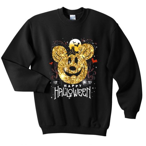 mickey mouse happy halloween sweatshirt