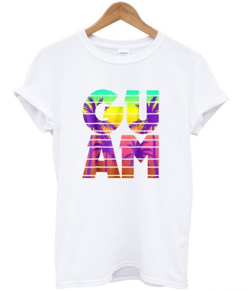 GUAM retro t-shirt