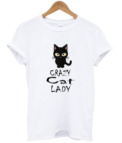 crazy cat lady t-shirt