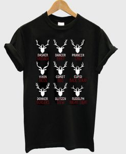 deer dasher t-shirt