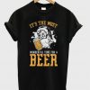 it's the most wonderful time for a beer t-shirt