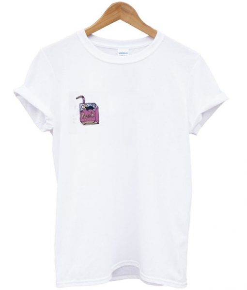 peach juice t-shirt