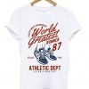 world greatest runner 87 t-shirt