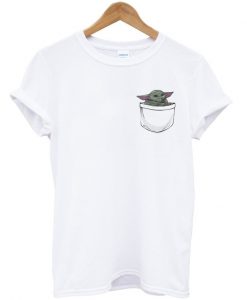 baby yoda pocket t-shirt