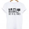 chef of all trades t-shirt