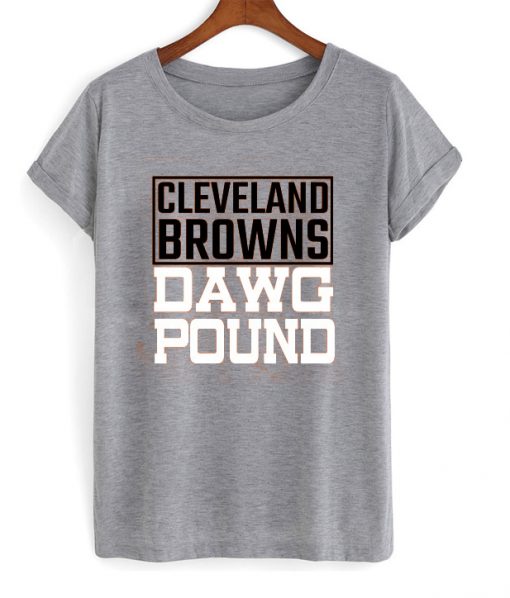 cleveland browns dawg pound t-shirt