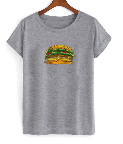 hamburger t-shirt