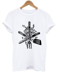 kitchen utensils t-shirt