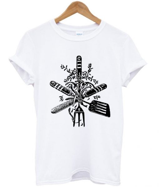 kitchen utensils t-shirt