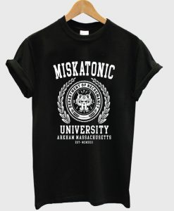 miskatonic university t-shirt