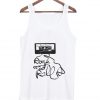 cassette tape tank top