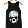 halloween skull tank top