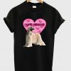 i love afghans dog t-shirt