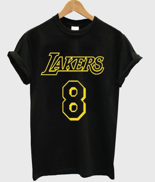 lakers 8 t-shirt