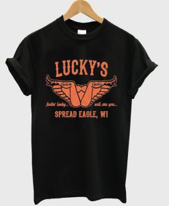 lucky's spread eagle t-shirt