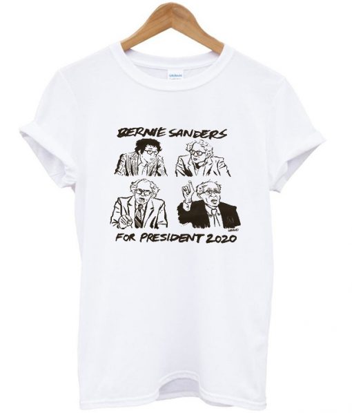 bernie sanders for president 2020 t-shirt