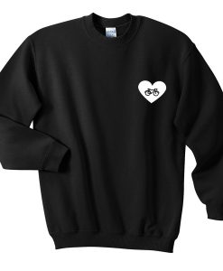 bike love sweatshirt