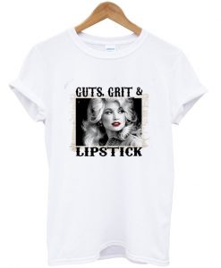 cuts grit and lipstick t-shirt