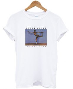 gace jones island life t-shirt