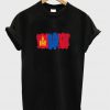 mongolia retro t-shirt